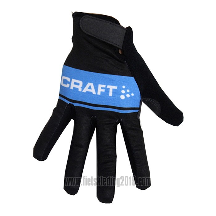 2020 Craft Handschoenen Met Lange Vingers Zwart Blauw